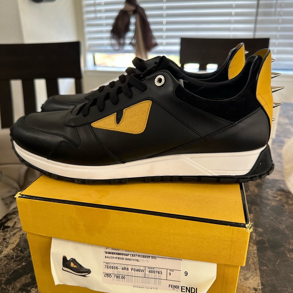 Men’s fendi bug eye sneakers